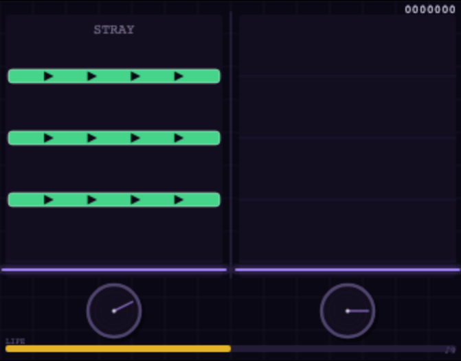 The opening of a song in the rhythm game.